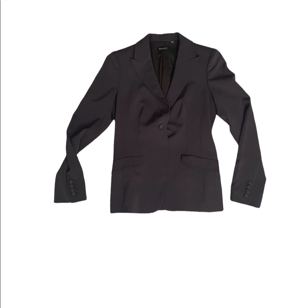 Tahari Brown/Green Blazer Size 8